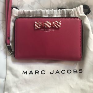 Marc Jacobs Begonia Ribbon Candy Bow Wallet